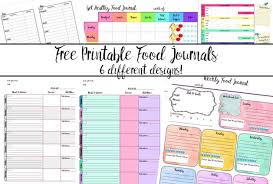 Printable Food Journals For Weight Loss Canre Klonec Co Free Journal