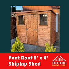 Pent Roof Shiplap Shed Fencing Sheds