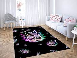 rick and morty dope carpet rug inktee