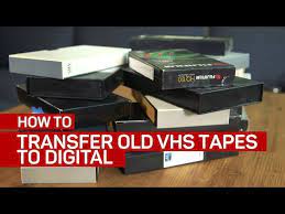 convert your vhs tapes into digital