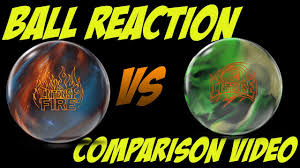 Storm Intense Fire Bowling Ball Reaction Comparison To Storm Intense