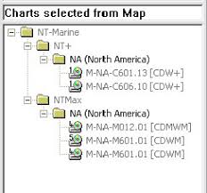 User Guide Select The C Map Nt Chart