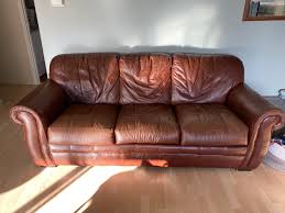 leather pullout sleeper couch