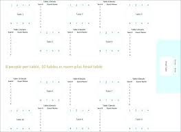 Wedding Table Seating Chart Template Org Free Excel Applynow Info