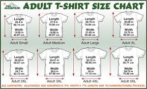 Medium Jersey Size Chart Color Run T Shirt Size Chart Waist