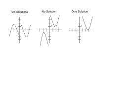 Two Solutions In Quadratic Equations