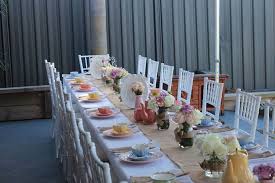 plastic trestle table hire sydney and