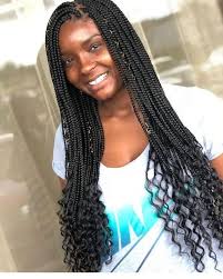 The braids have been used to make the crowned hairstyles since the 50's and before that. 40 Bohemian Box Braids Protective Hairstyles Ideas Coils And Glory