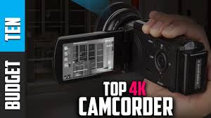 Best 4k Camcorder 2019 Budget Ten Camcorder Reviews