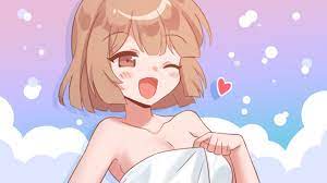 Anime Girl Enjoys a Shower! 💛 [WARNING: SPOOKY] - YouTube