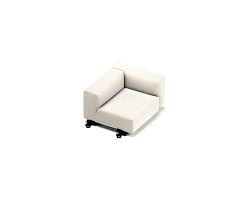 vitra soft modular sofa side element