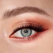 how to create a copper smokey eye that