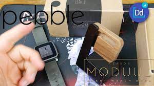 moduul smart watch stand for pebble