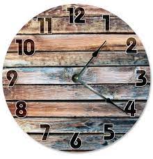 Buy Old Barn Wood Clock Large 10 5 Wall