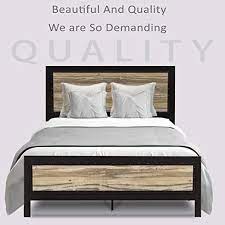 allewie queen size bed frame with