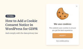 cookie consent popup in wordpress