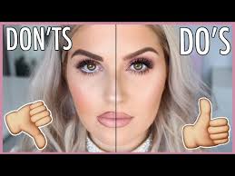 makeup mistakes we all do do s and