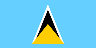St Lucian Flag - Ukon