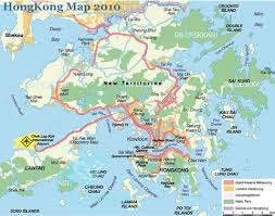 china map and hong kong china satellite