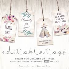 Baby shower free gift tag. Printable Gift Tags Archives Hands In The Attic