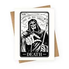 We did not find results for: Omae Wa Mou Shindeiru Death Tarot Card Greeting Cards Lookhuman