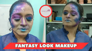 easy and quick fantasy makeup look
