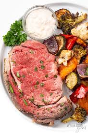 It's called a standing rib roast because to cook it, you position the roast majestically on its. Perfect Garlic Butter Prime Rib Roast Recipe Wholesome Yum