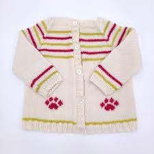 ▷ L'adorable cardigan Meow pour les bébés - Patron de tricot