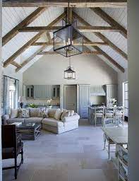 cathedral ceiling living room
