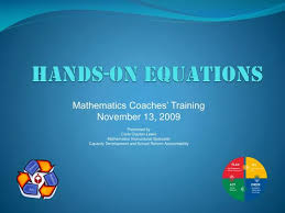 Ppt Hands On Equations Powerpoint