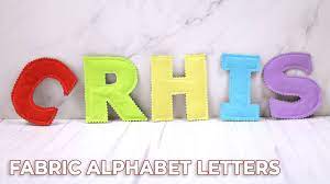 fabric alphabet letters pattern