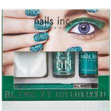 nails inc bling it on emerald 룩판타