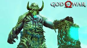 God of War 4 - Mattugr Helson Boss Fight (Give Me God of War) - YouTube