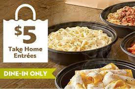 save with these olive garden specials