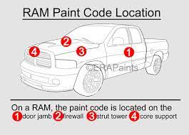 How To Find Your Dodge Ram Paint Code