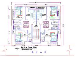 Map 35x45 House Plans Floor Plans