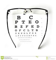 Eye Chart Test Stock Image Image Of Glass Magnify