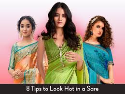 8 tips to look hot in a saree latest