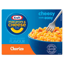 kraft macaroni cheese dinner chorizo 380g