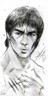 You might also be interested in bruce lee coloring page to color, print or download. Bruce Lee Sketch By Dexterwee On Deviantart Bruce Lee Art Cool Art Drawings Bruce Lee