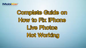 fix iphone live photos
