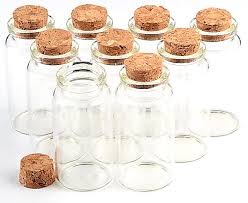 Mini Glass Jars With Cork Lids