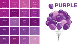 Purple Colors Shades Of Purple Chart Purple Color