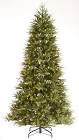 Pre-Lit Piedmont Fir Christmas Tree, 1000 Micro-Brite LED Lights, 7.5-ft Canvas