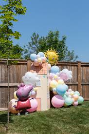 a peppa pig birthday party oink