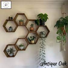 Hexagon Shelves Floating Honeycomb