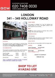 london 341 345 holloway road gcw