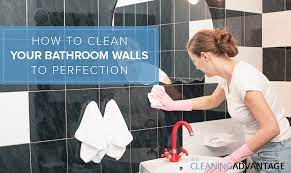 How To Clean Your Bathroom Walls The