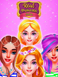 real princess makeup salon games for