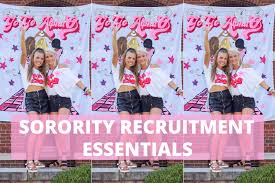 12 sorority recruitment essentials that
